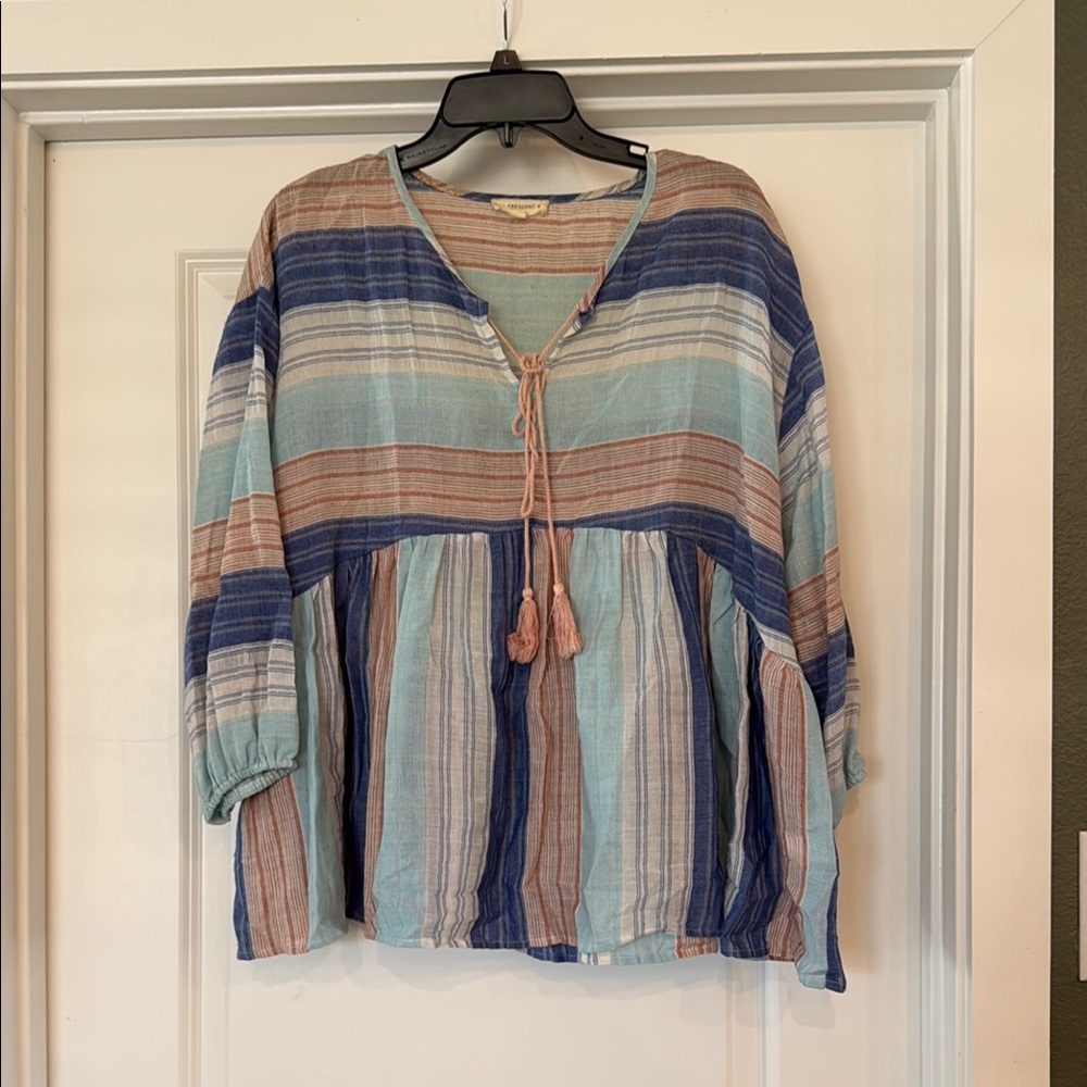 Striped Multicolor Women's Top